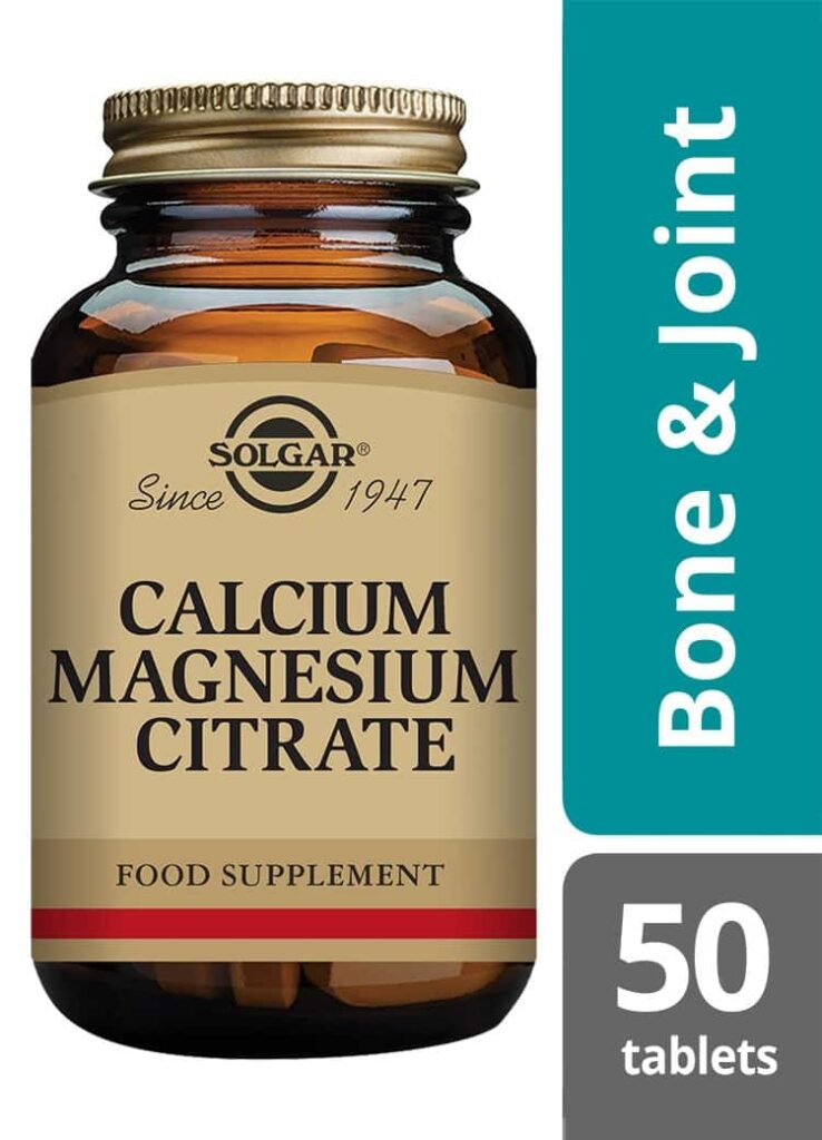 Solgar Calcium Magnesium Citrate Tablets