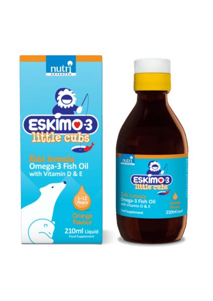 Eskimo-3 Little Cubs Orange Flavour 210ml Liquid