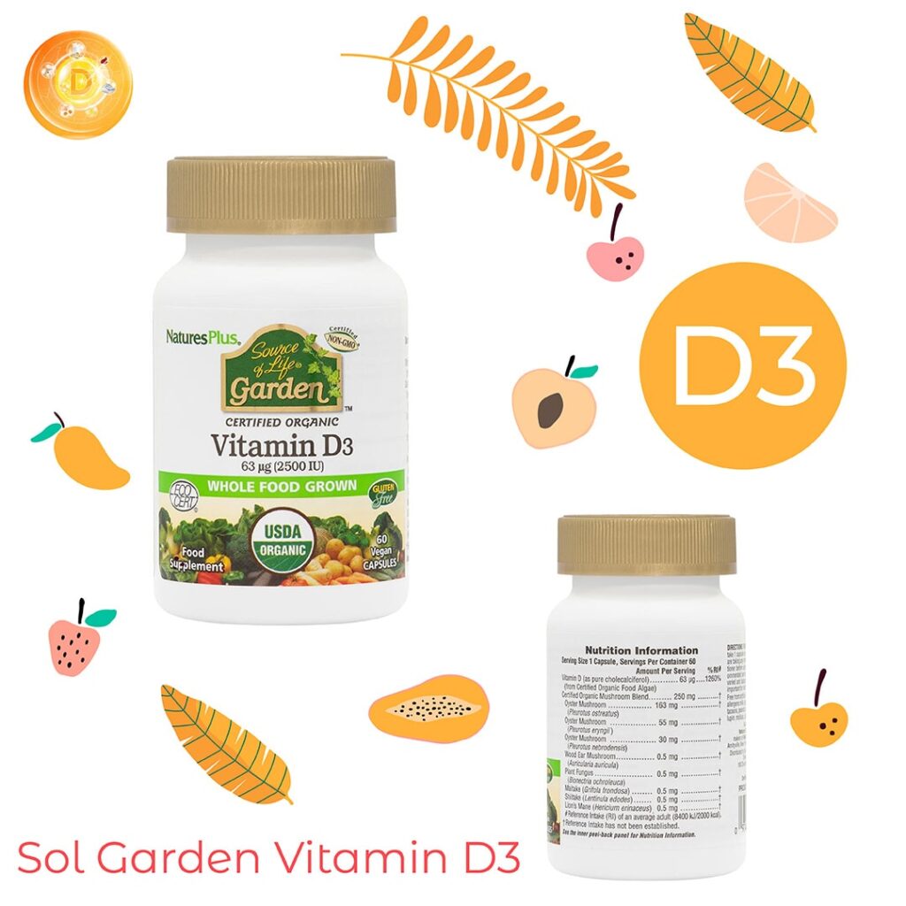 Sol Garden Vitamin D3-What Is Vitmin D3, Garden Vitamin D3