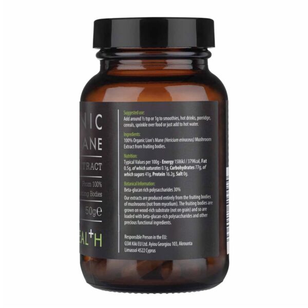 Lions Mane Powder Organic 1