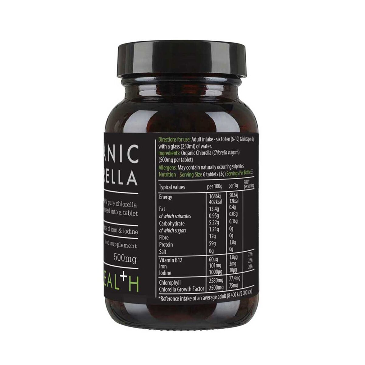 Organic Chlorella tablets 2